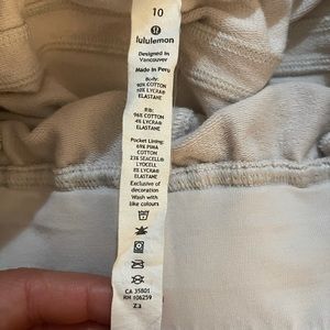 Lululemon sweat shorts